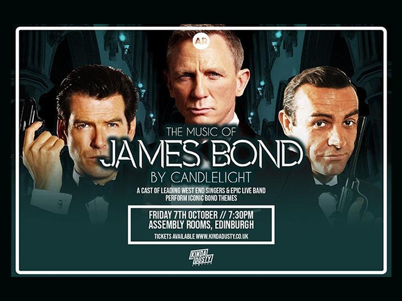 The Music of James Bond By Candlelight at Assembly Rooms, Edinburgh New ...