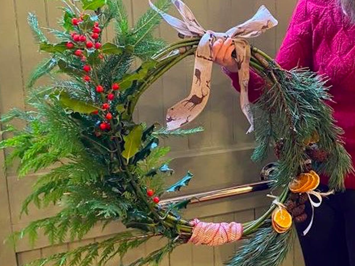 Christmas Willow Wreath Workshop