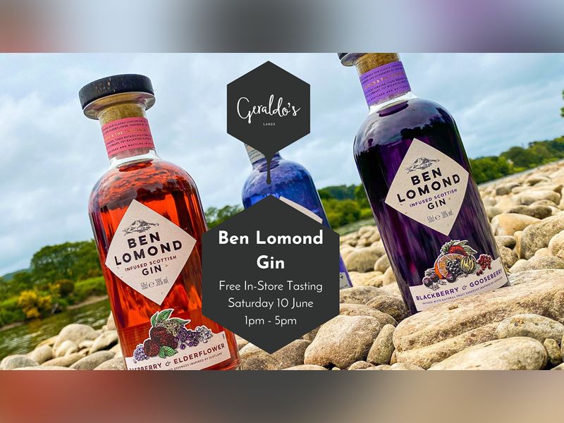 FREE Ben Lomond Gin Tasting