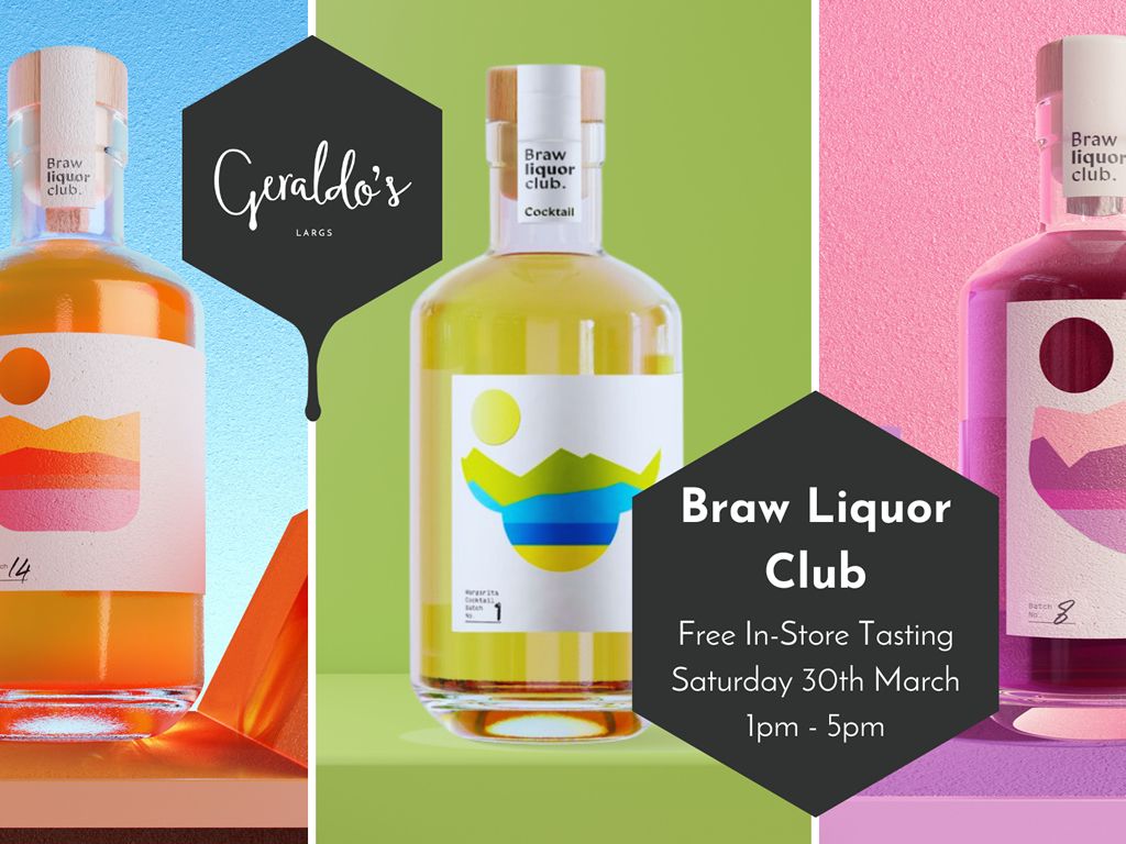 FREE Braw Liquor Club Cocktails Tasting
