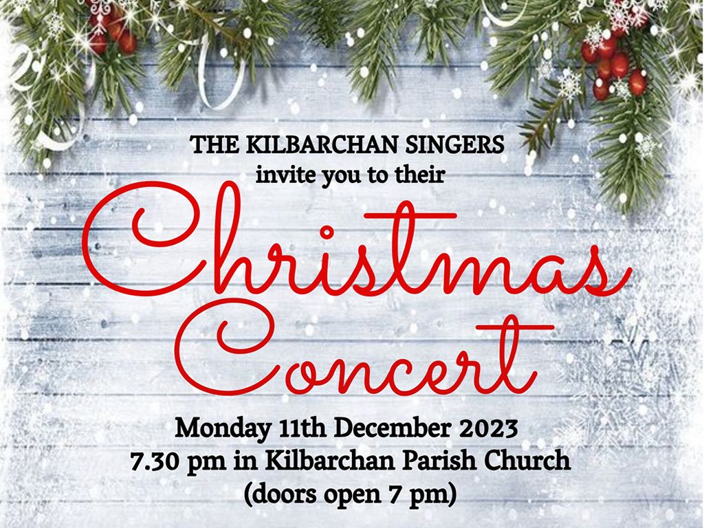 The Kilbarchan Singers Christmas Concert