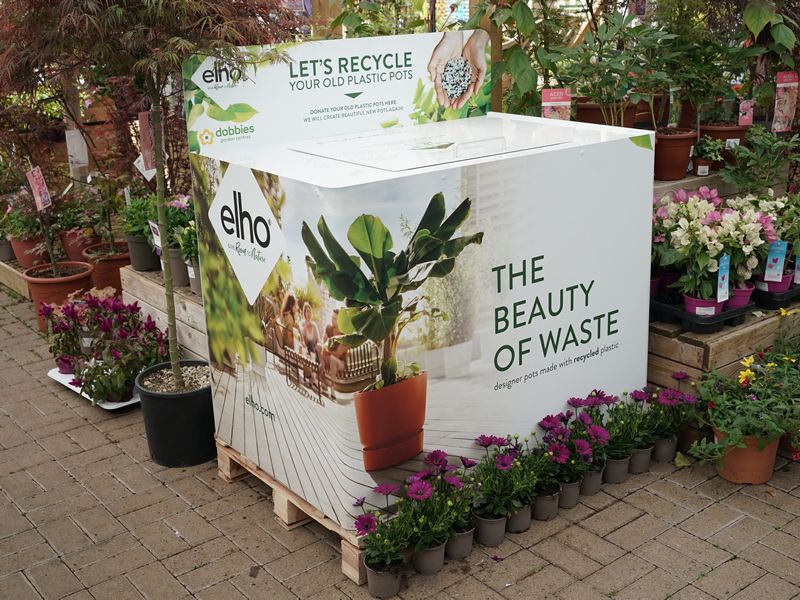 New garden recycling scheme provides solution to plant pot landfill problem