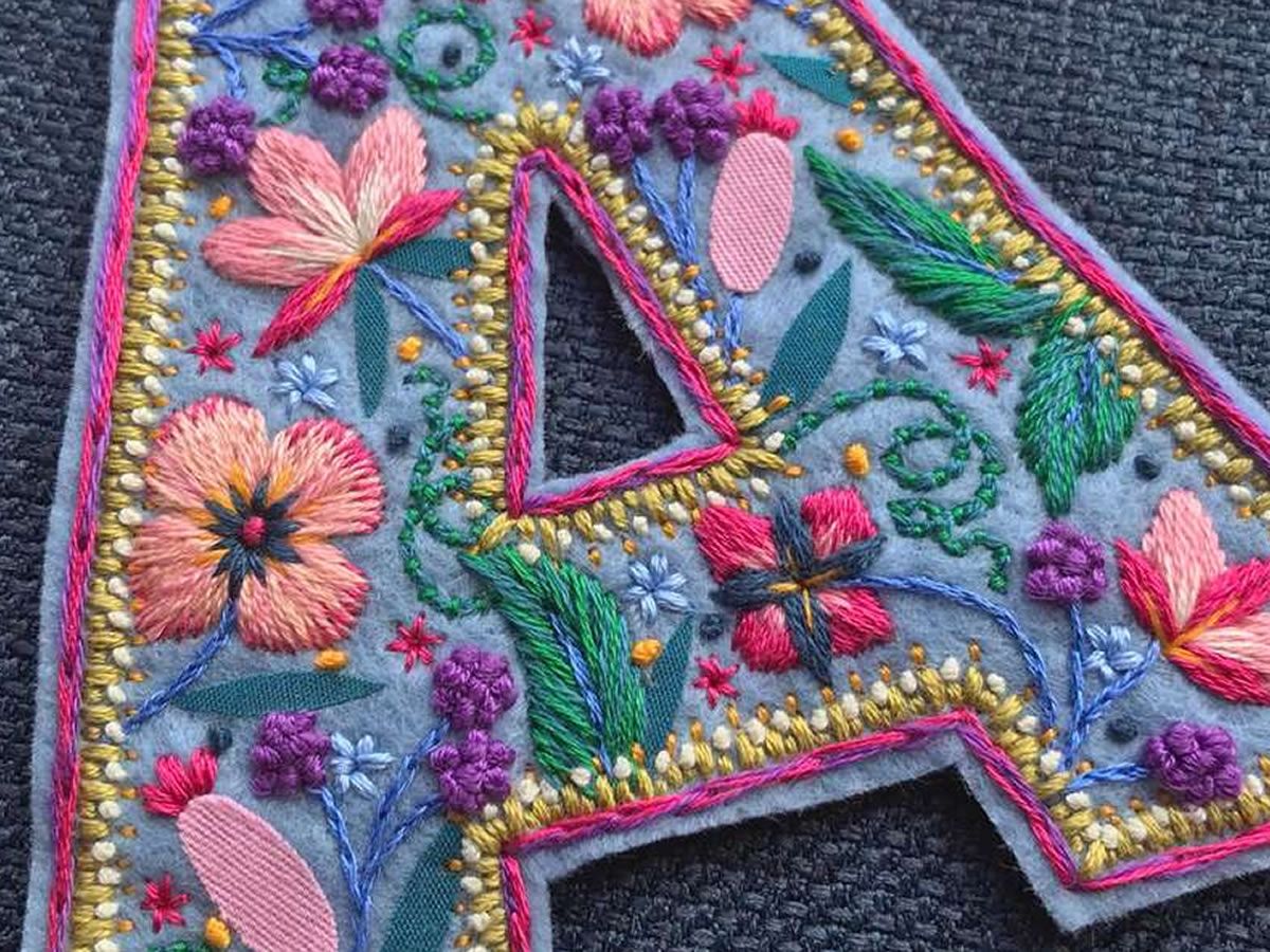 Decorative Felt Letter Workshop
