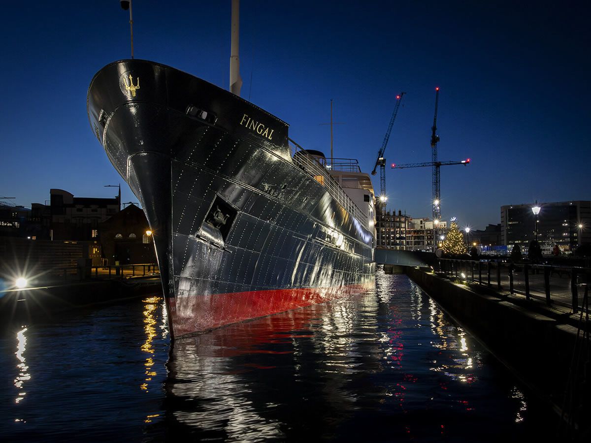 Sail into the festive season with five star luxury floating hotel Fingal