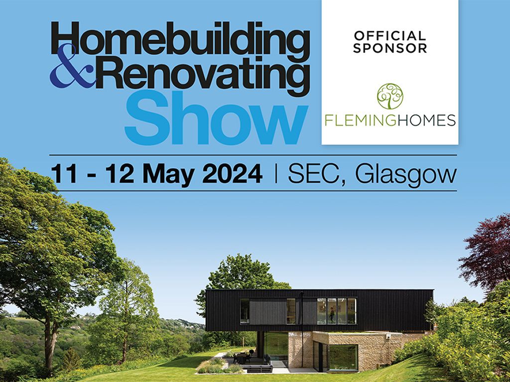 Sign up for 2 free tickets to the Scottish Homebuilding & Renovating Show