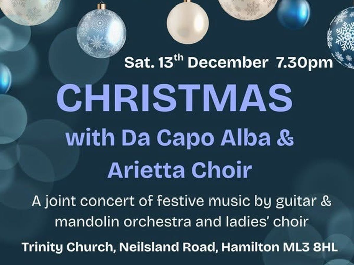 Christmas with Da Capo Alba and Arietta Ladies Choir