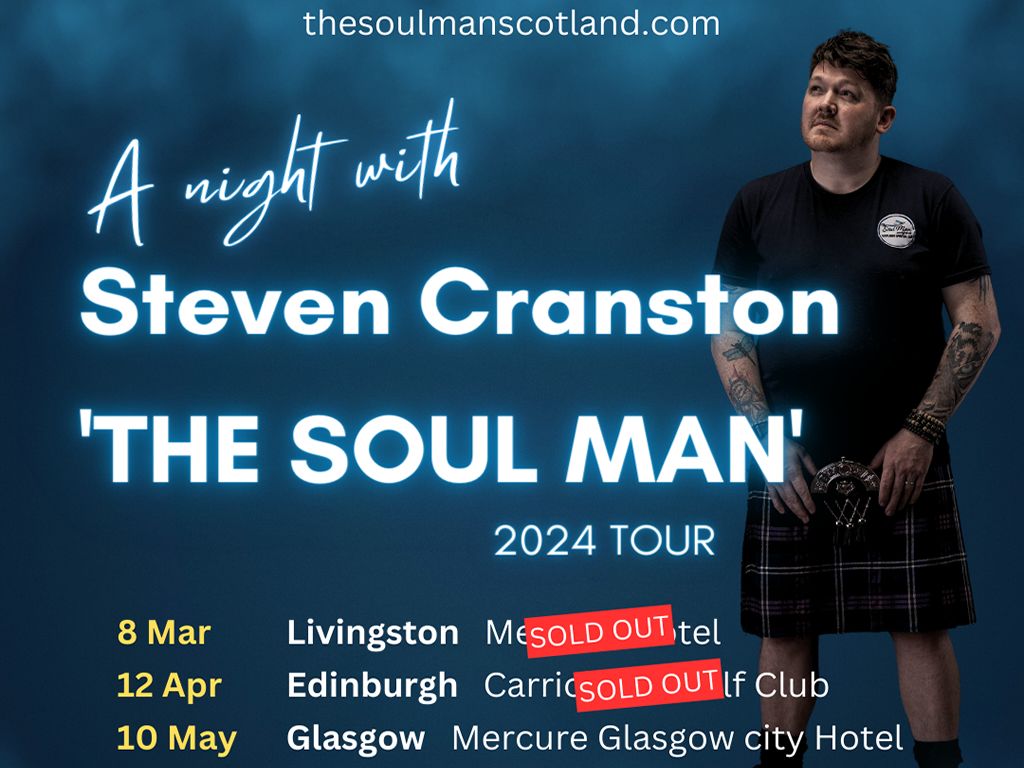 A Night with Steven Cranston ‘The Soul Man’