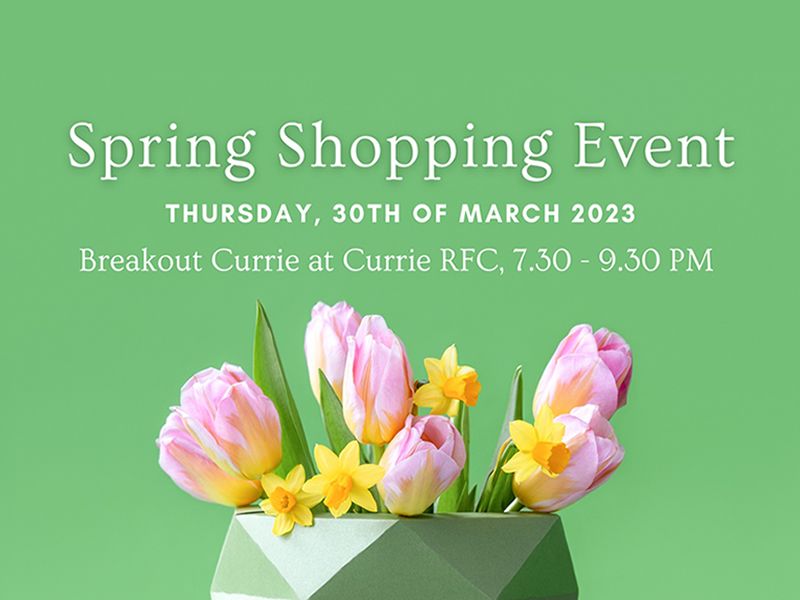 Spring Shopping Event