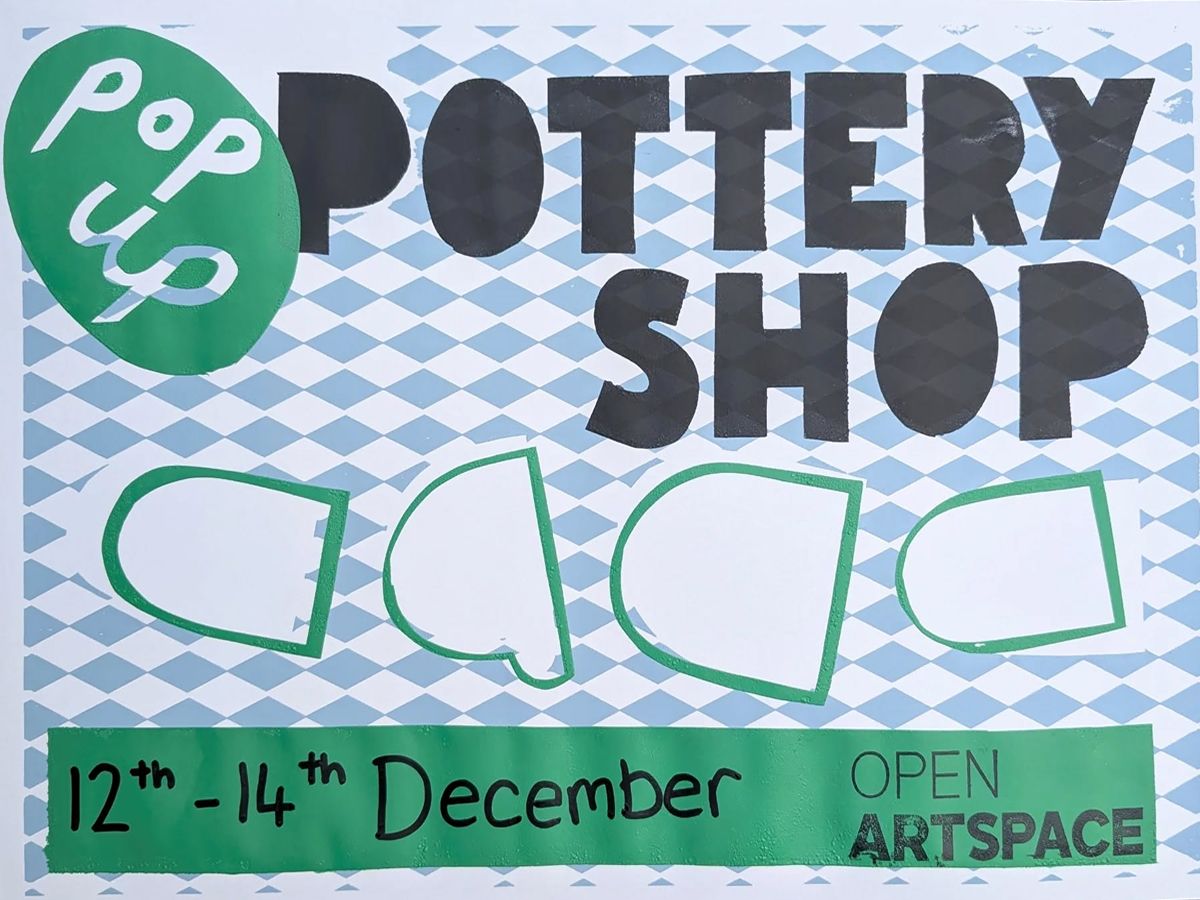 Pop Up Pottery Shop at Open Artspace