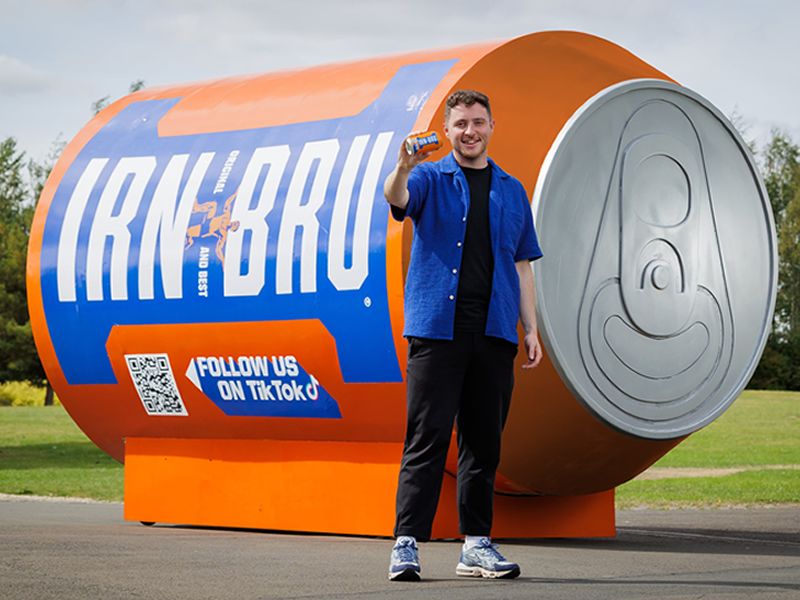 IRN BRU bring the UK first venue in a CAN to the Edinburgh Fringe