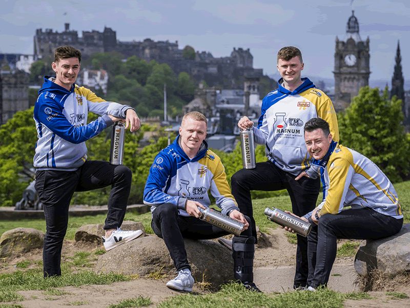 Scottish curling world champions launch Scotch whisky liqueur campaign