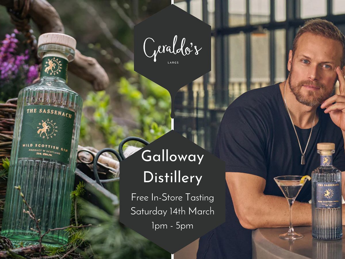 FREE Galloway Distillery Gin & Vodka Tasting