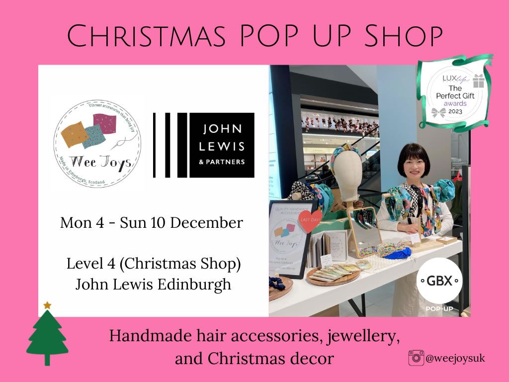 Wee Joys pop-up in John Lewis