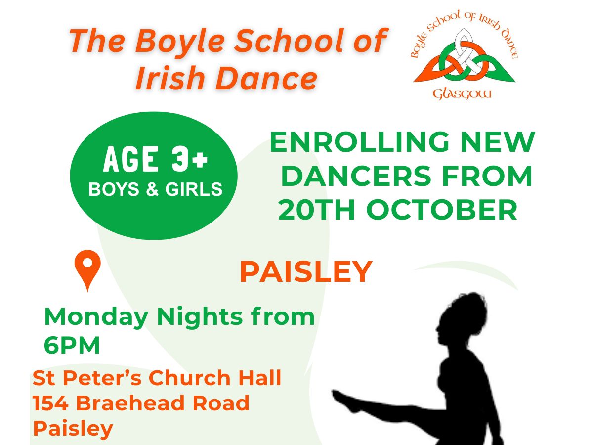 Boyle School of Irish Dance New Class