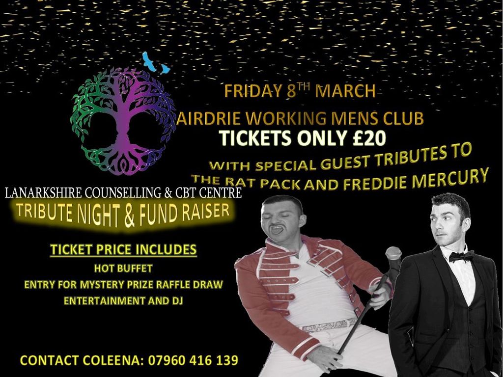 Freddie Mercury & Rat Pack Tribute Night Fundraiser