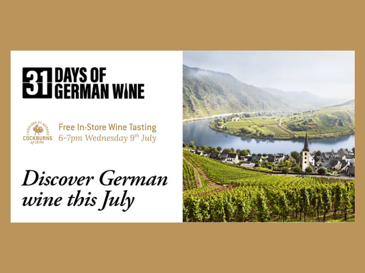 31 Days of German Wine: Free In-Store Tasting