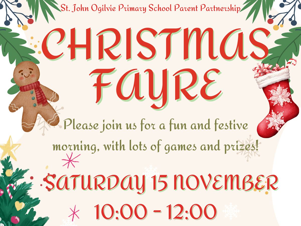 St John Ogilvie Primary School Christmas Fayre