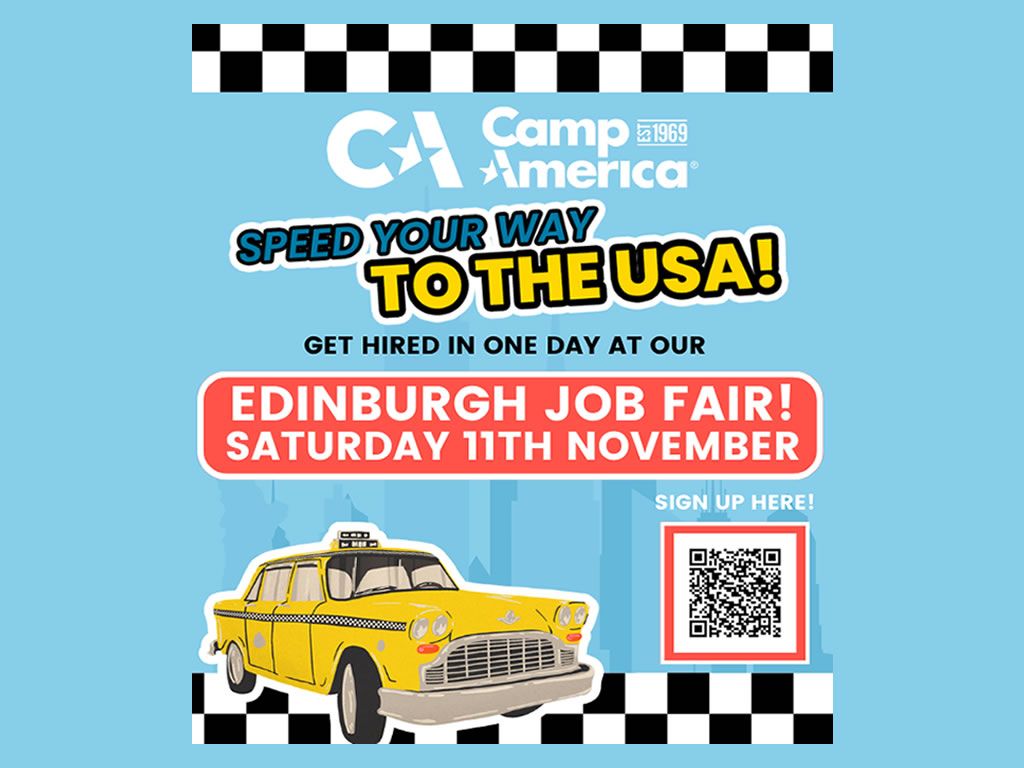 Camp America Edinburgh Job Fair 2023