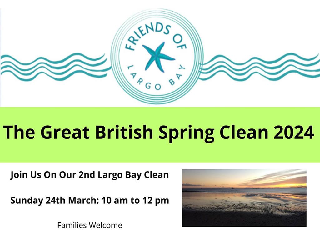 Great British Spring Clean on Largo Bay