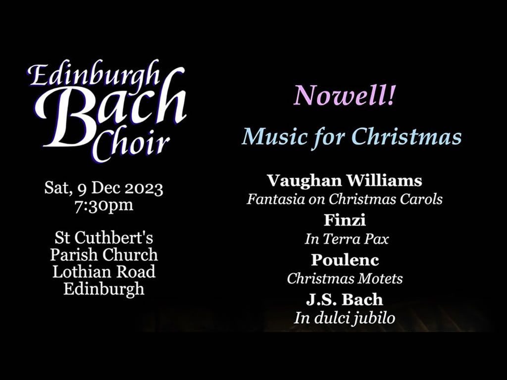 Edinburgh Bach Choir - Christmas Concert