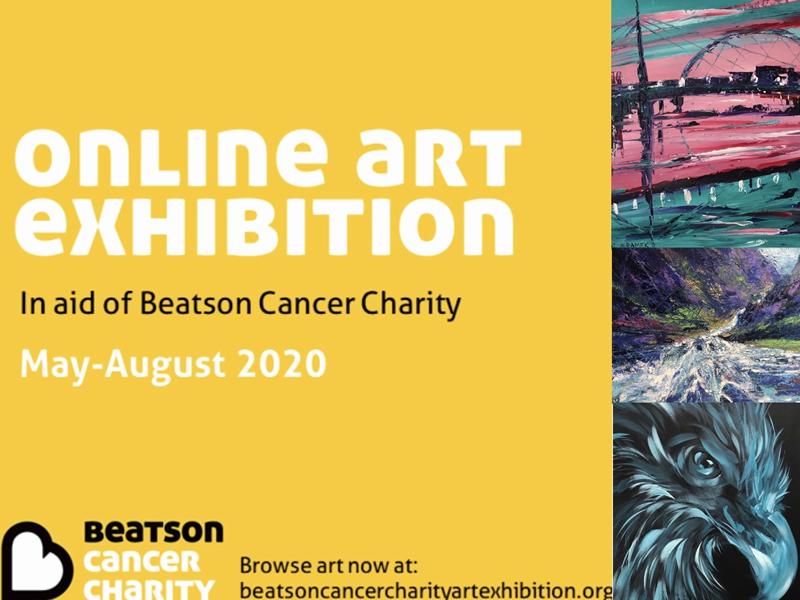 Art company launches online Art Exhibition on behalf of Beatson Cancer Charity