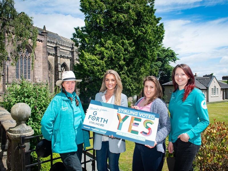 Stirling votes YES as BID wins second five year term