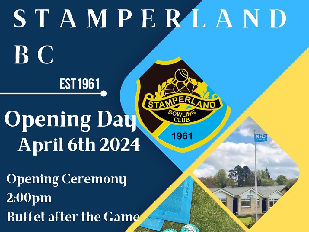 Stamperland Bowling Club Opening Day