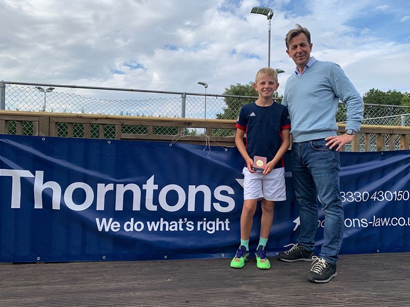 Thorntons hails tennis success at St Andrews