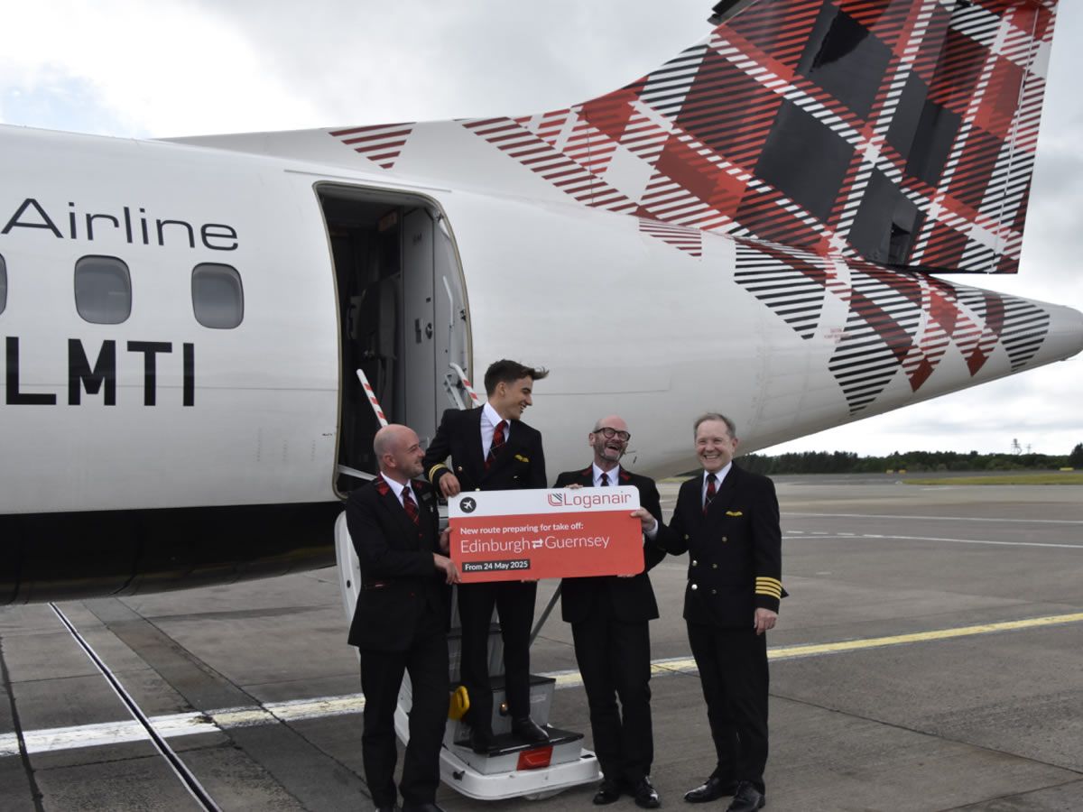 Loganair launches island getaway with direct route from Edinburgh to Guernsey