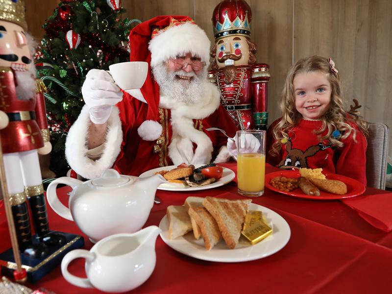 Enjoy breakfast with Santa at Dobbies