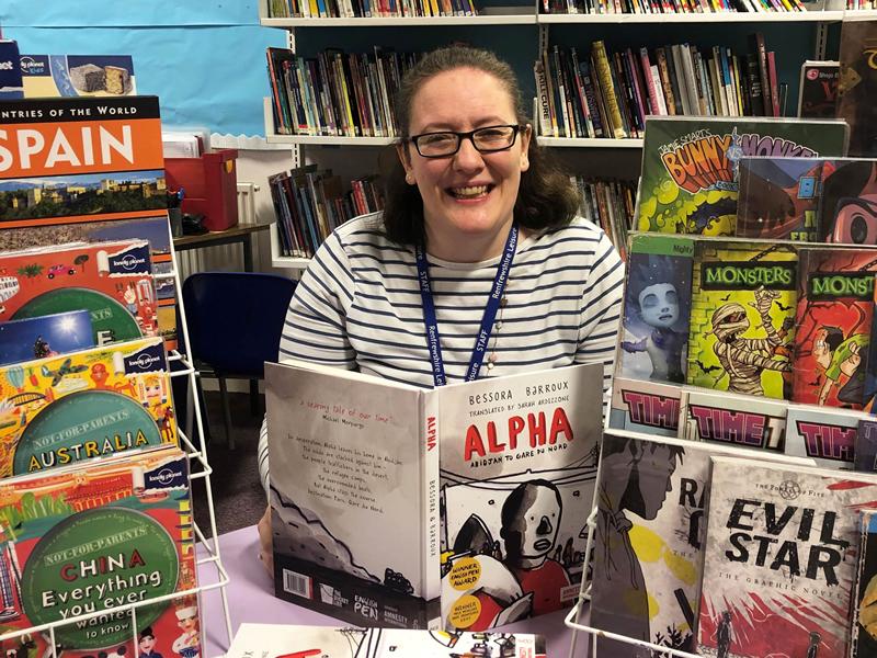 Book lover Clare wins top national award for librarians