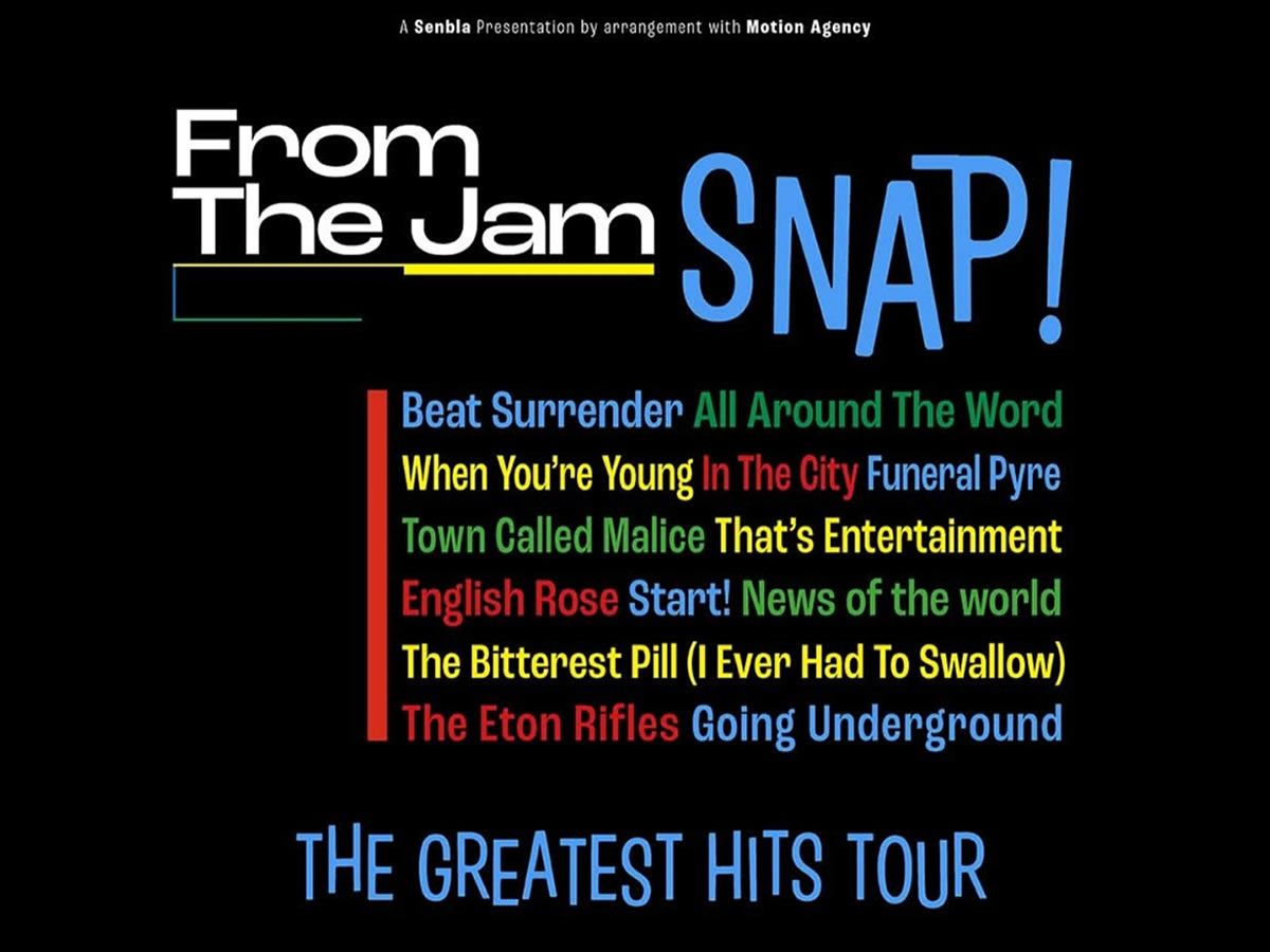 From the Jam - Greatest Hits Tour