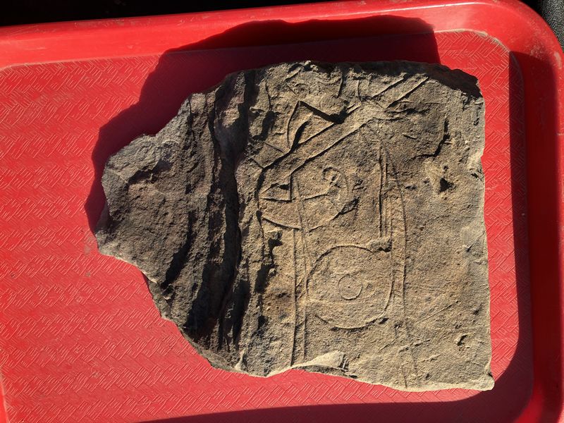 New discovery of early Medieval Govan Warrior Stone