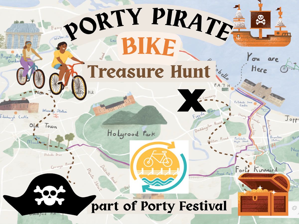 Porty Pirate Bike Treasure Hunt