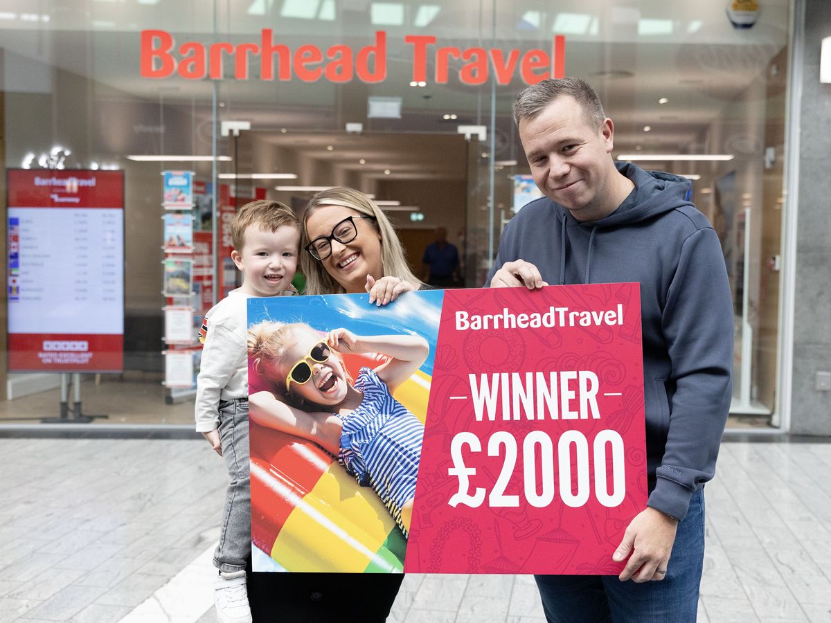 Glasgow family wins trip to fairytale destination thanks to Flamingo Summer Competition at Silverburn