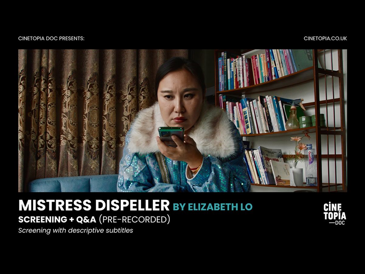 Cinetopia DOC: Mistress Dispeller + prerecorded Q&A
