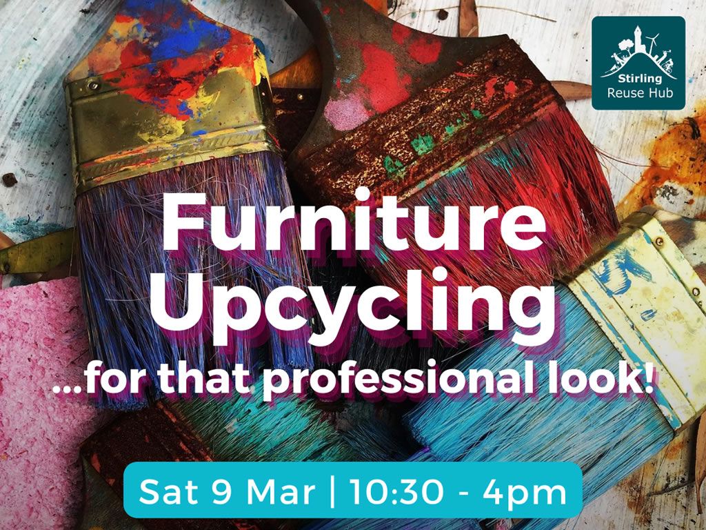 Professional Furniture Upcycling Workshop with Caroline Moriarty - March
