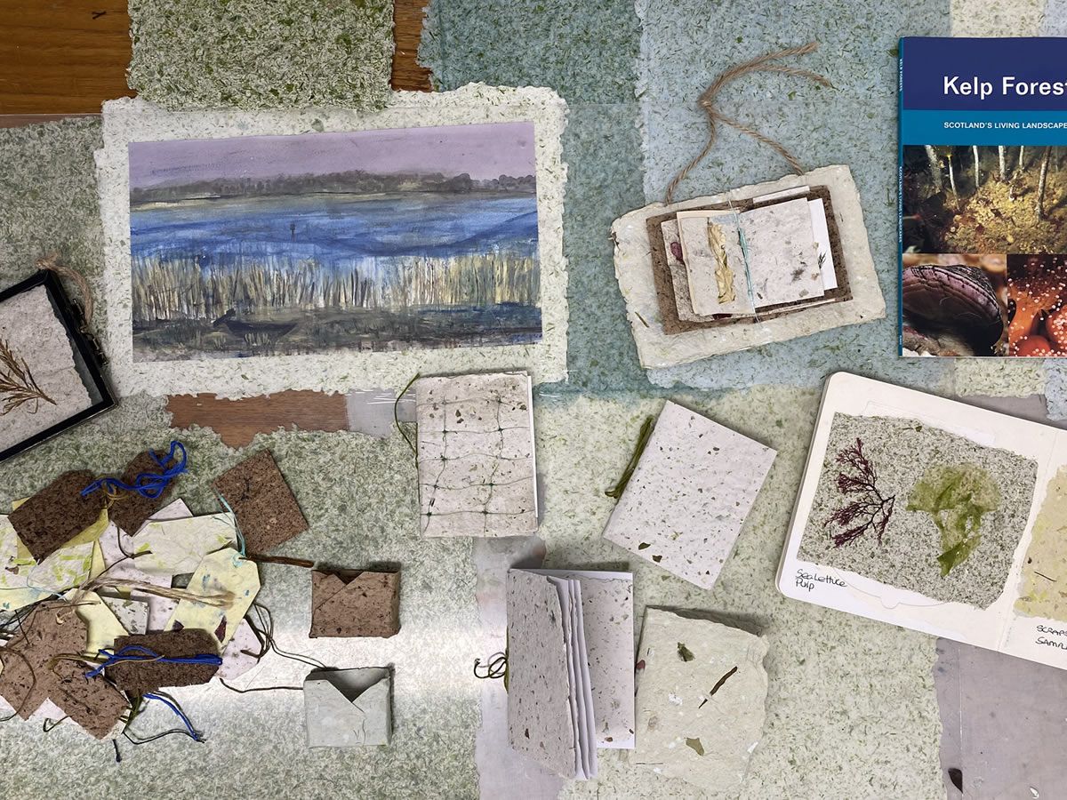 Seaweed Paper Making Workshop