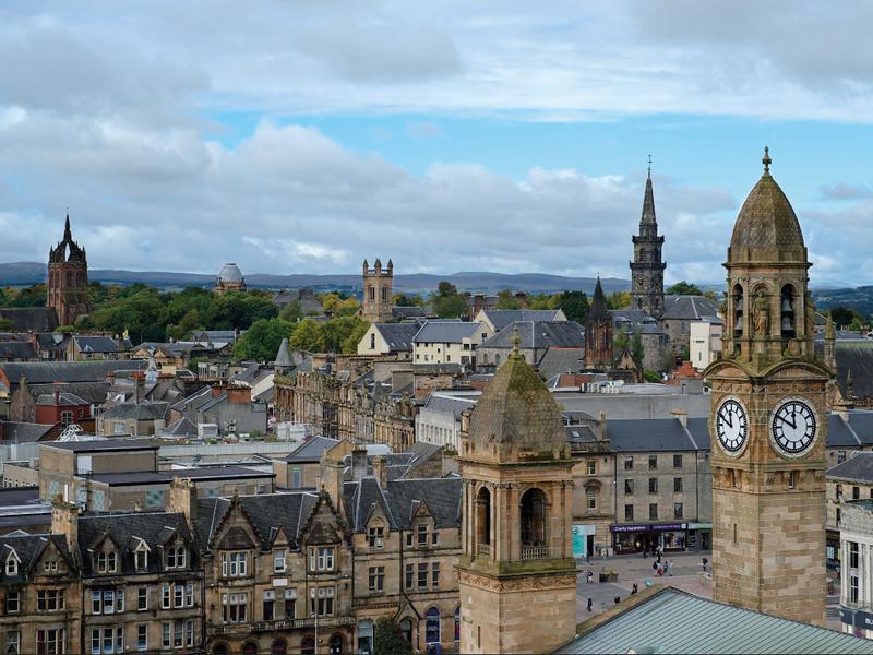 Paisley town centre investment moves forward as public realm transformation sites revealed