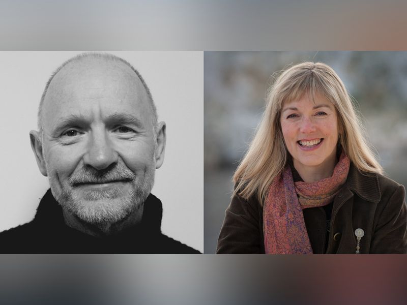 James Robertson and Merryn Glover