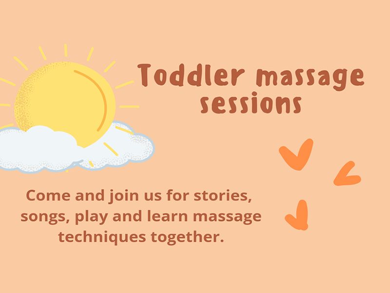 Toddler Massage Sessions