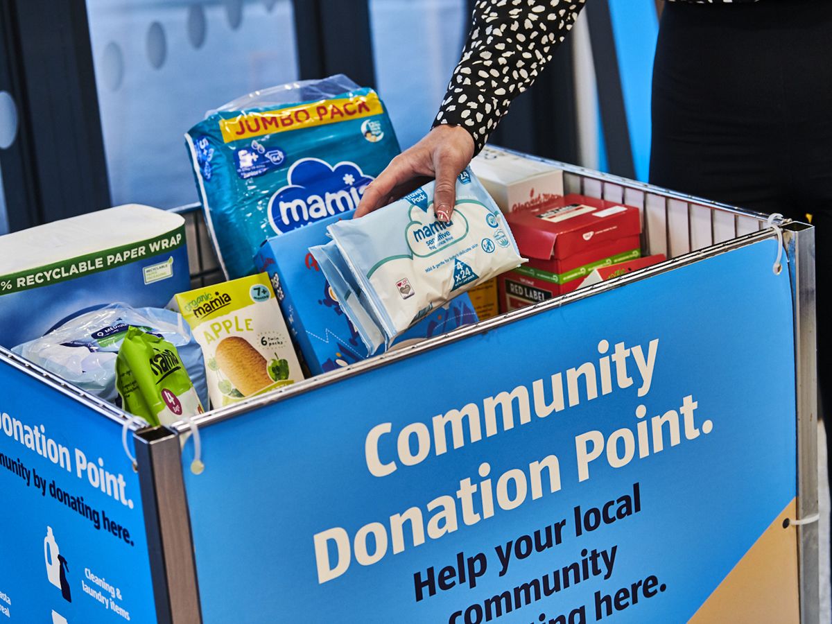 Aldi encourages shoppers in Glasgow to support local foodbanks ahead of colder months