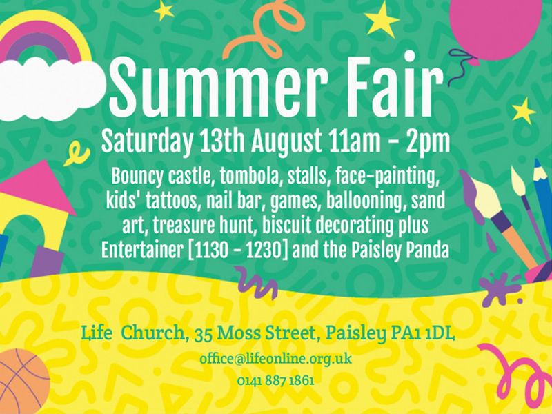 Life Church Summer Fair