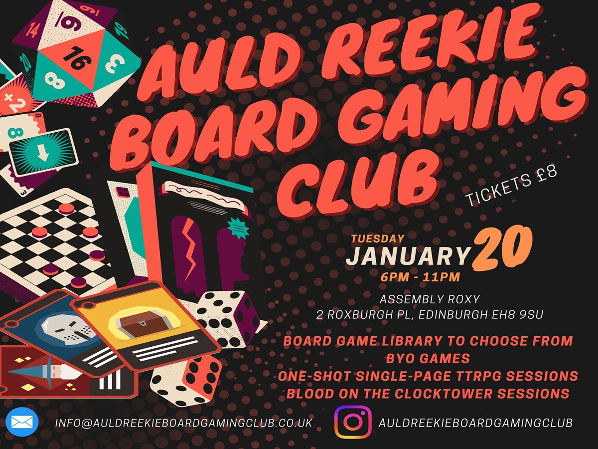 Auld Reekie Board Gaming Club