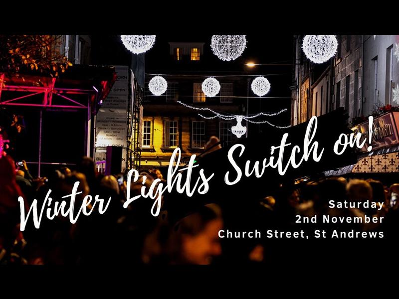 St Andrews Winter Lights Switch On