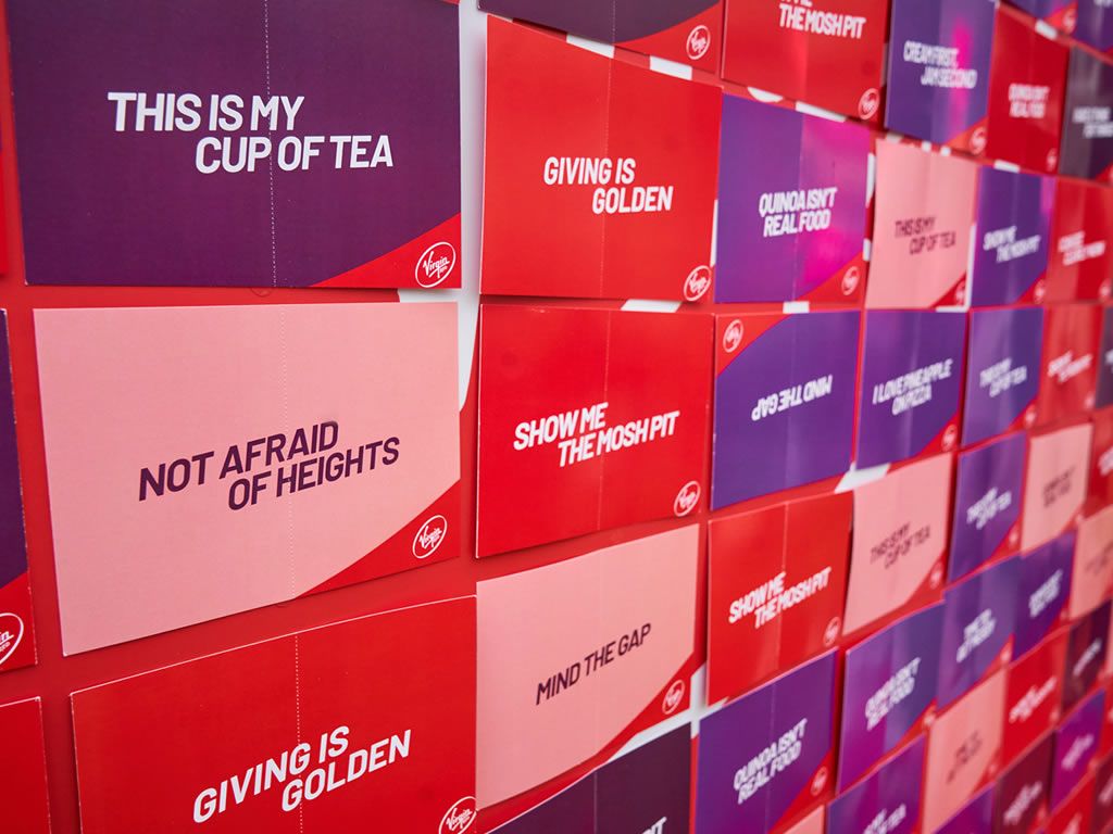 Virgin Red is bringing a bucket of surprises to Virgin Money Edinburgh