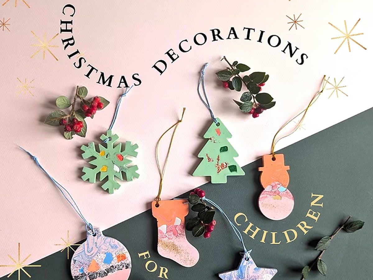 Christmas Decorations for Children - Eco Resin Craft Workshop