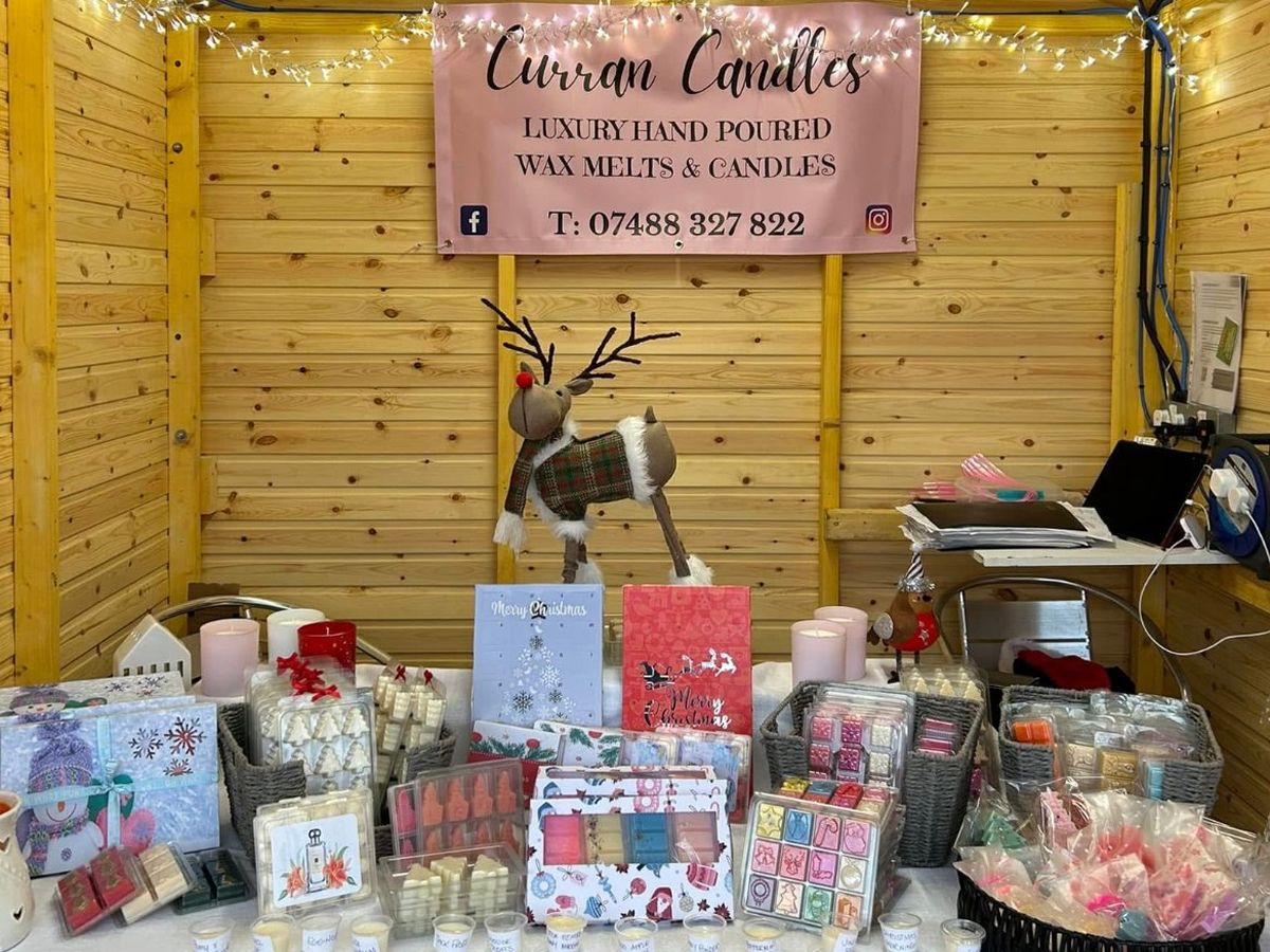 Curran Candles Christmas Market