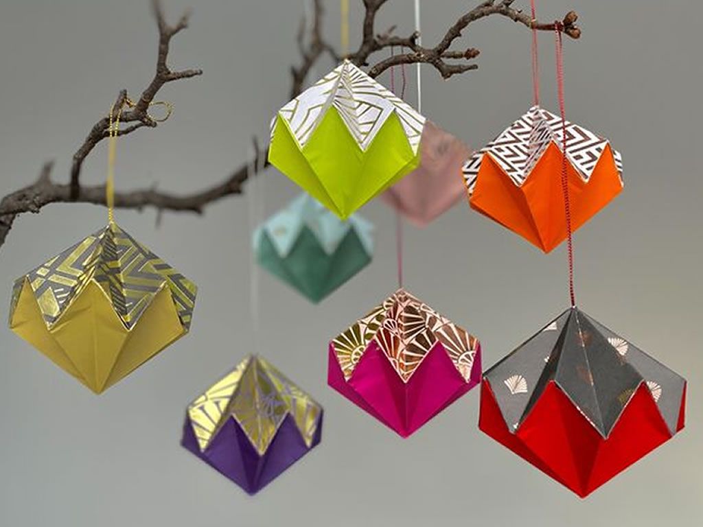 Origami Baubles Workshop