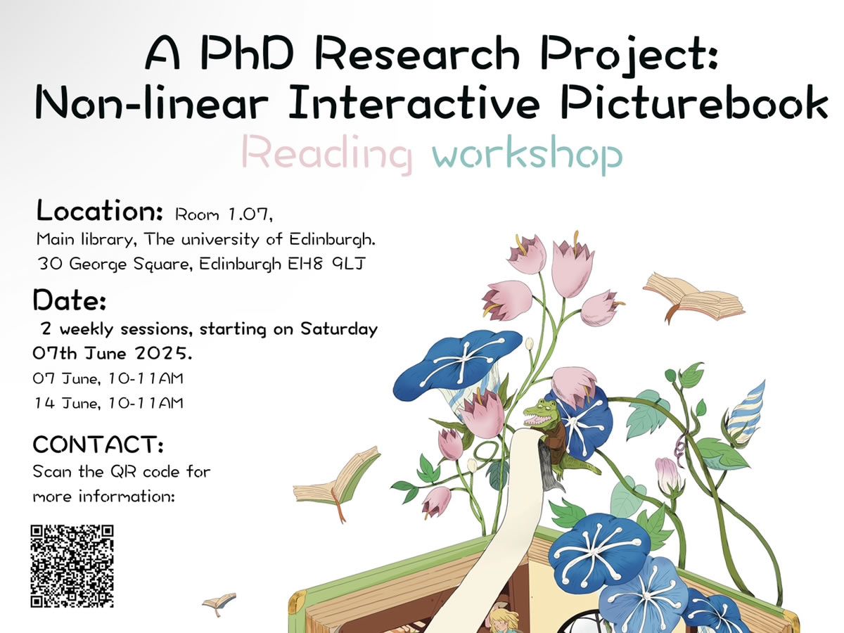 A PhD Research Project: Non-linear interactive picturebook reading workshop